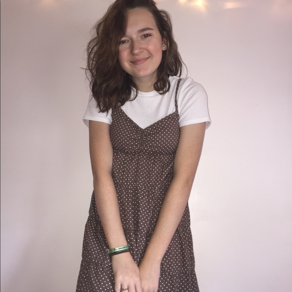 Cute Brown Sundress